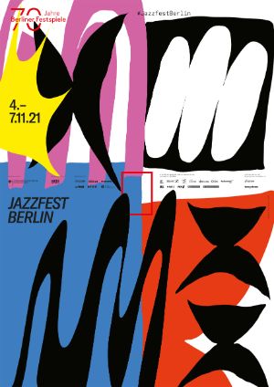 Plakat Jazzfest Berlin 2021 – Motiv 1