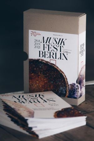 Musikfest Berlin 2021 box with programme booklets