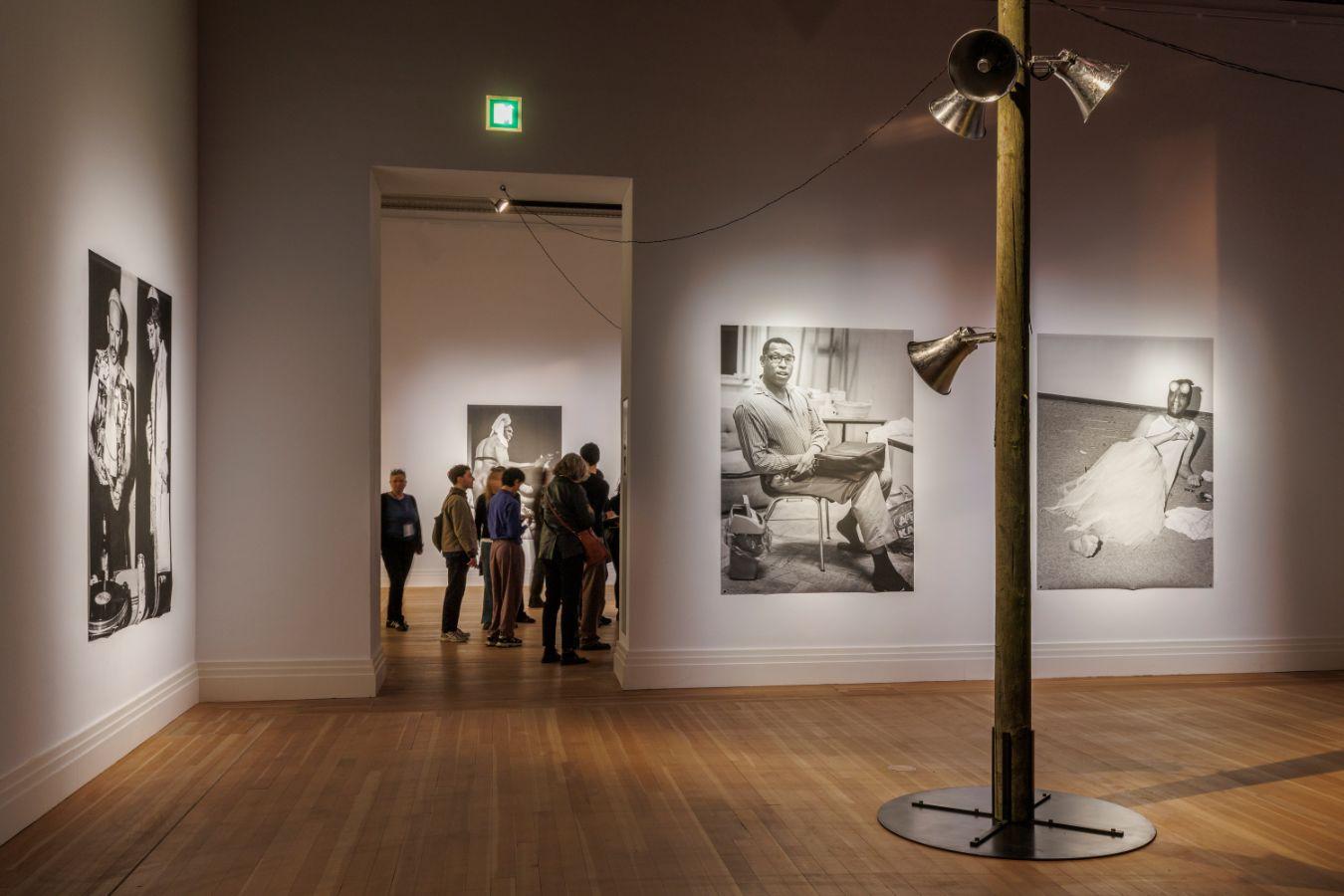 CHEAP, Choose Mutation, with photographs by Annette Frick, installation view, Vaginal Davis: Fabelhaftes Produkt, Gropius Bau 2025