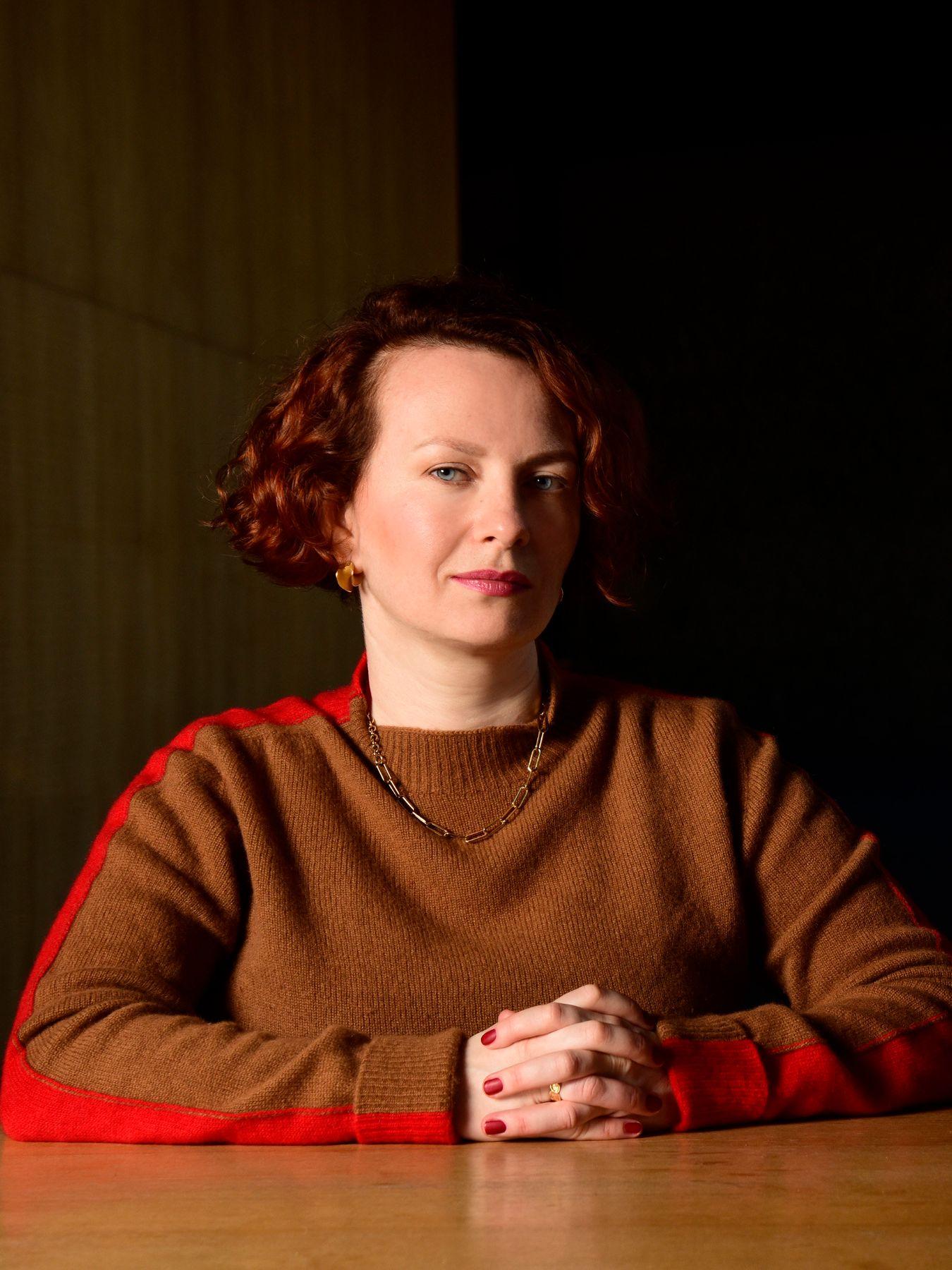 Porträt von Ada Mukhina