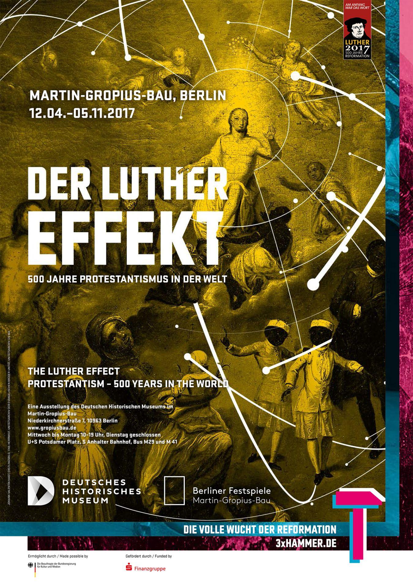 Poster “The Luther Effect. Protestantism – 500 Years in the World”