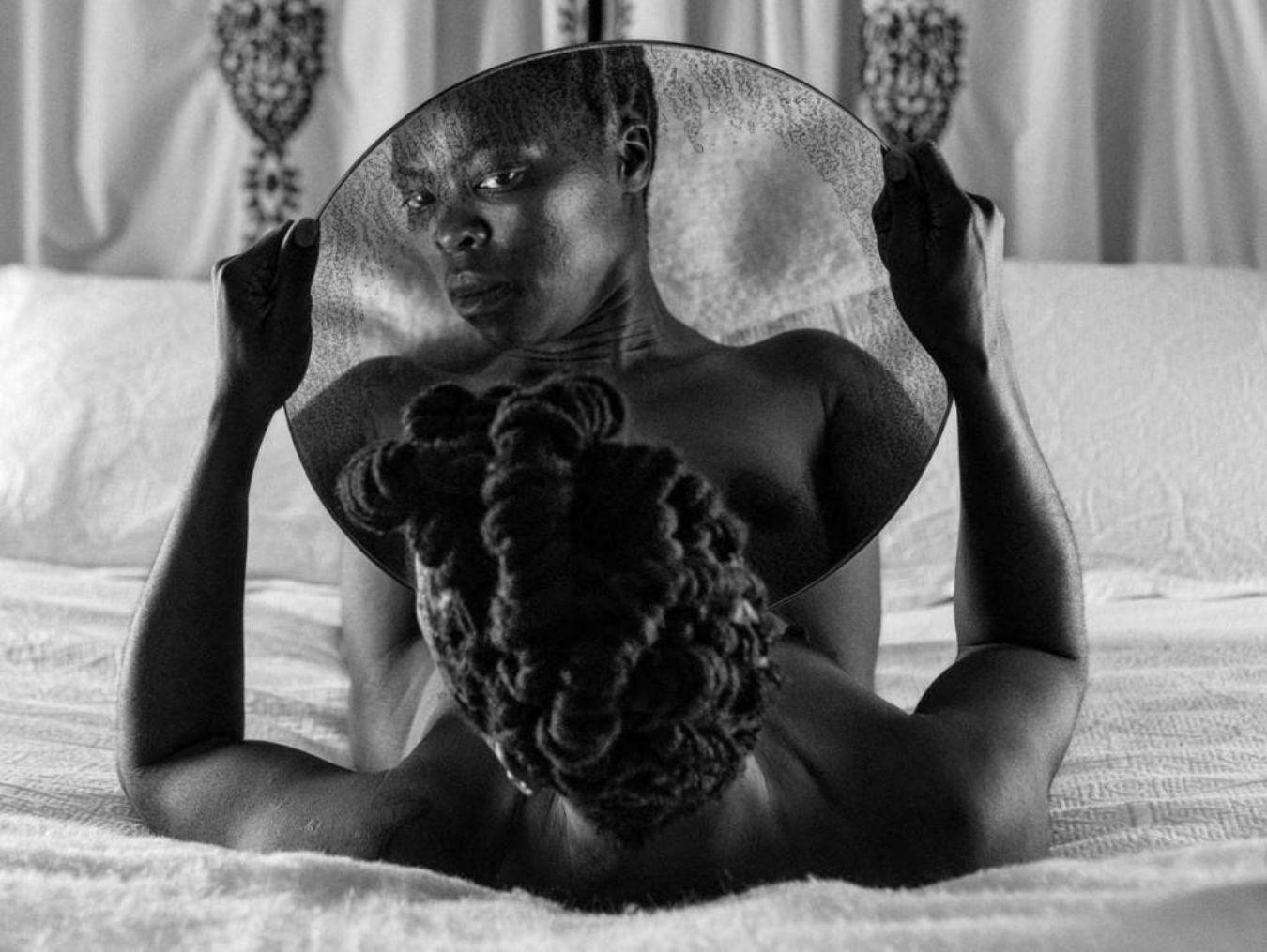 Zanele Muholi, Bona, Charlottesville, 2015 800 × 503 mm Photograph, gelatin silver print on paper