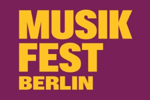 Schriftzug Musikfest Berlin