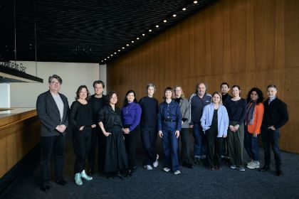 Group photo of the artistic team of the Berliner Festspiele 2025